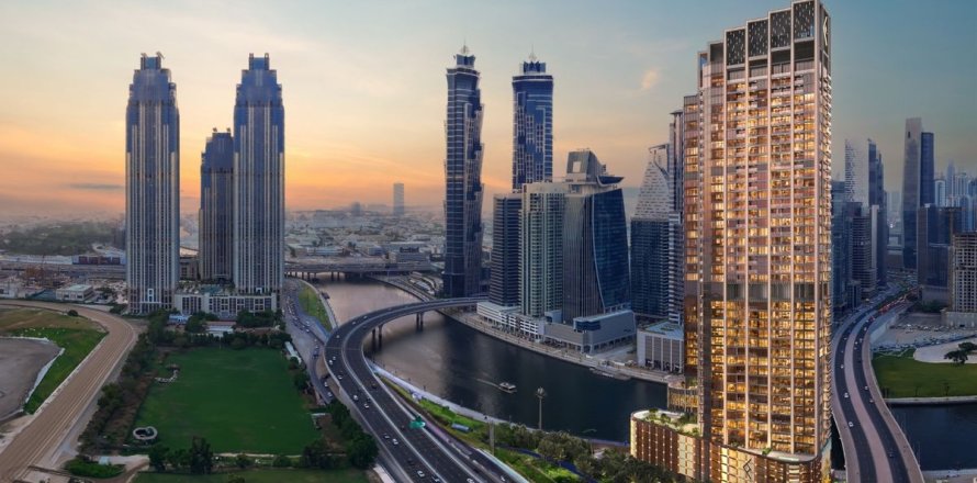 Квартира в ONE RIVER POINT в Бизнес-Бэе, Дубай, 1 спальня, 99.3м², № 31388